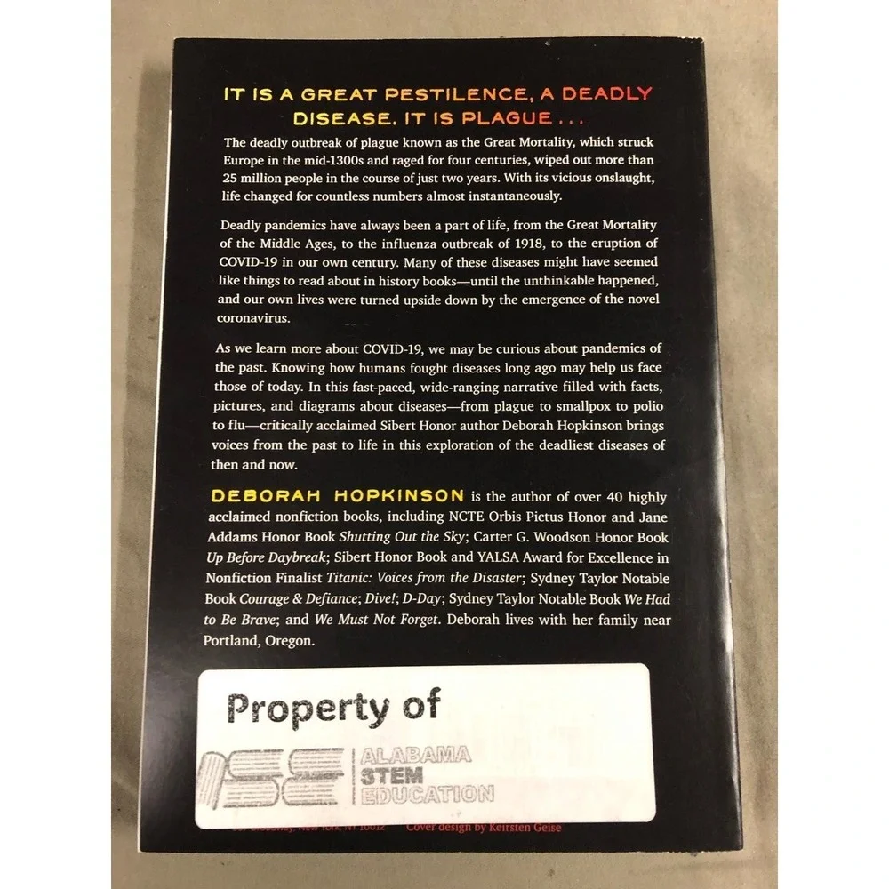The Deadliest Diseases‎ Then and Now Nonfiction Book by Deborah Hopkinson